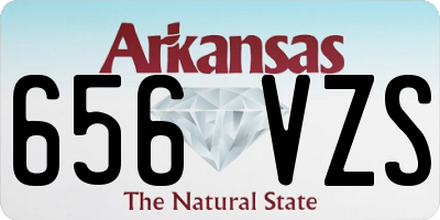 AR license plate 656VZS