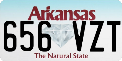 AR license plate 656VZT