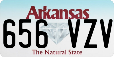 AR license plate 656VZV