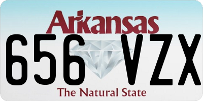 AR license plate 656VZX