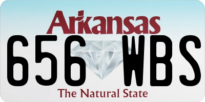 AR license plate 656WBS