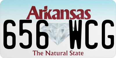 AR license plate 656WCG