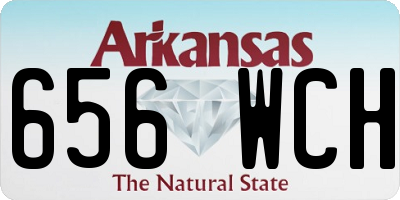 AR license plate 656WCH