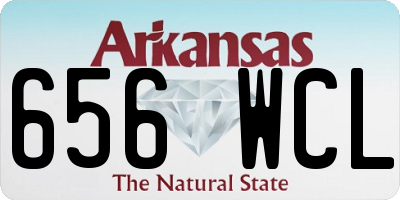 AR license plate 656WCL