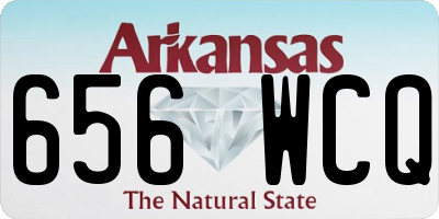 AR license plate 656WCQ
