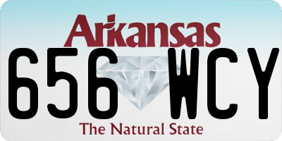 AR license plate 656WCY