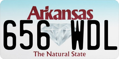 AR license plate 656WDL