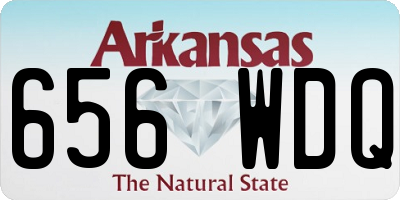 AR license plate 656WDQ