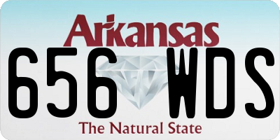 AR license plate 656WDS