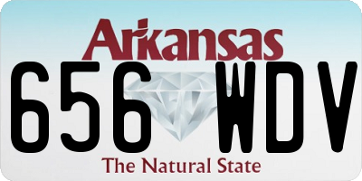 AR license plate 656WDV