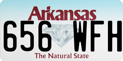 AR license plate 656WFH