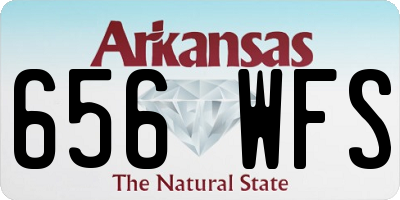 AR license plate 656WFS