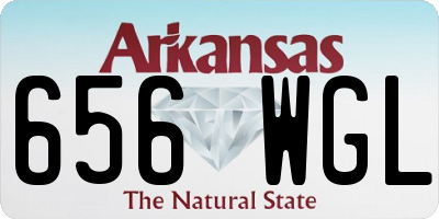 AR license plate 656WGL