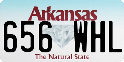 AR license plate 656WHL