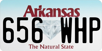 AR license plate 656WHP