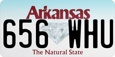 AR license plate 656WHU