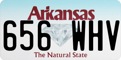 AR license plate 656WHV