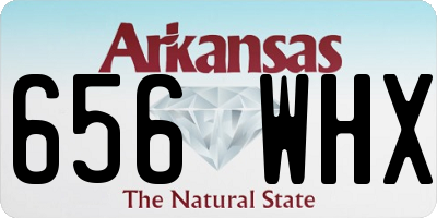 AR license plate 656WHX