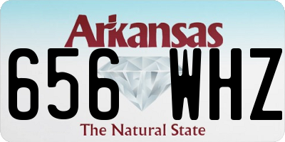 AR license plate 656WHZ