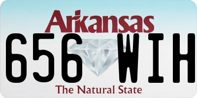 AR license plate 656WIH