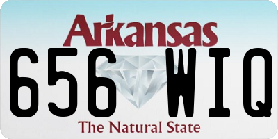 AR license plate 656WIQ