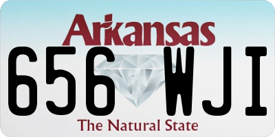 AR license plate 656WJI