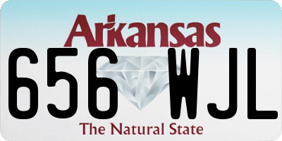 AR license plate 656WJL