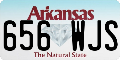 AR license plate 656WJS