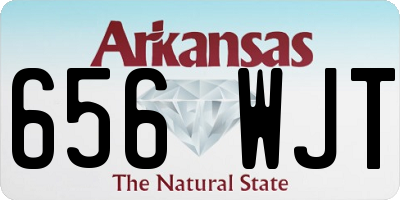 AR license plate 656WJT