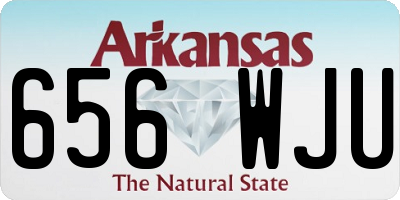 AR license plate 656WJU