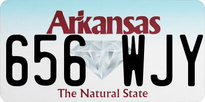 AR license plate 656WJY