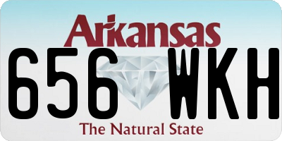 AR license plate 656WKH