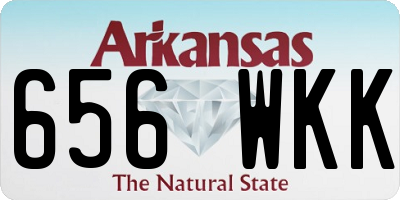 AR license plate 656WKK