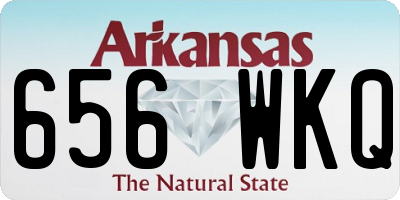 AR license plate 656WKQ