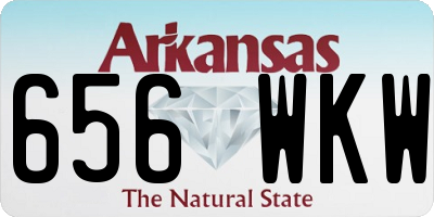 AR license plate 656WKW