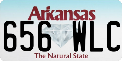 AR license plate 656WLC
