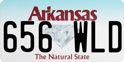 AR license plate 656WLD