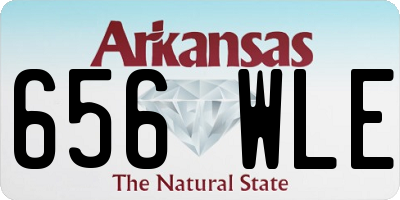AR license plate 656WLE