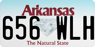 AR license plate 656WLH