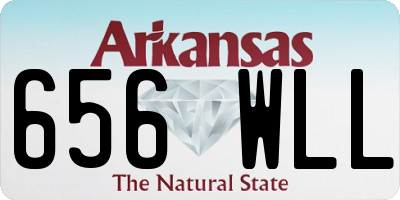 AR license plate 656WLL