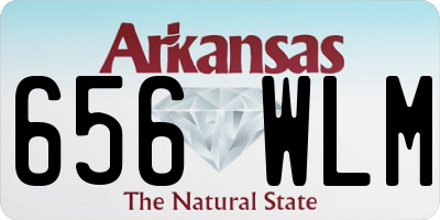 AR license plate 656WLM