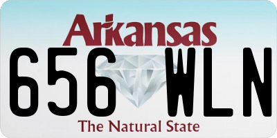 AR license plate 656WLN