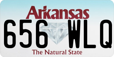 AR license plate 656WLQ