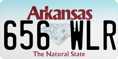 AR license plate 656WLR