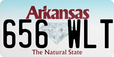 AR license plate 656WLT
