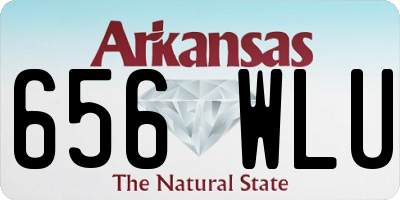 AR license plate 656WLU