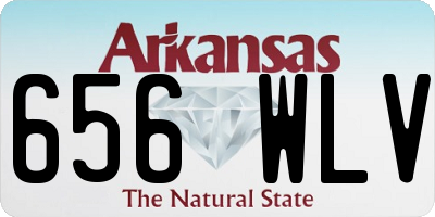 AR license plate 656WLV