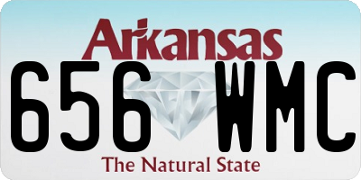 AR license plate 656WMC