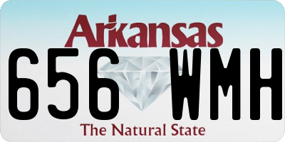 AR license plate 656WMH