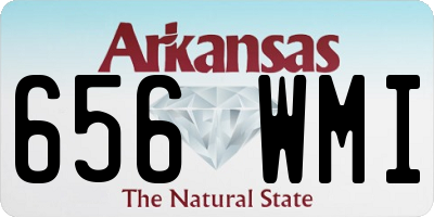 AR license plate 656WMI